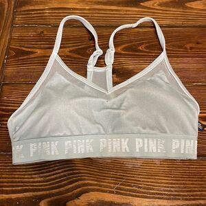 Victoria’s Secret PINK Sports Bra Green Velvet